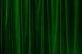 Green  curtain in theatre background Royalty Free Stock Photo