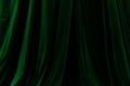 Green curtain in theatre background Royalty Free Stock Photo