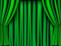 Green curtain