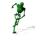 Green cyborg run