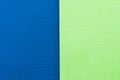 Green and dark  blue pastel paper color for background Royalty Free Stock Photo