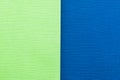 Green and dark  blue pastel paper color for background Royalty Free Stock Photo