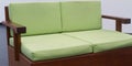 Green daybed couch