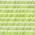 Green diagonal wheat seamless pattern