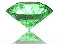Green diamond Royalty Free Stock Photo