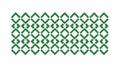 Green Diamond Lattice Pattern Vector for Natural and Modern Designs, vector design Generative AI Royalty Free Stock Photo