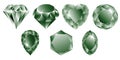 Green diamonds collection