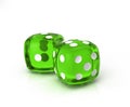 Green dice 2