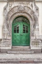 Green Door Art Nouveau