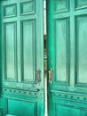 Green door (HDR)