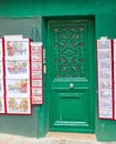 A Green Door in Montmartre