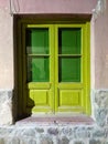 Green Door in Tilcara, Jujuy, Argentina