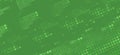 Green dotted tech background. Techno vector pattern