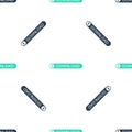 Green Download button with arrow icon isolated seamless pattern on white background. Upload button. Load symbol. Vector