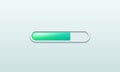 Green download status bar