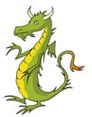 Green dragon Royalty Free Stock Photo