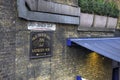 Green Dragon Court and Old Thameside Inn Signage Royalty Free Stock Photo