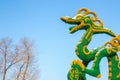 Green dragon Statue