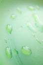 Green drops on green Royalty Free Stock Photo