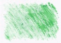 Green dry horizontal watercolor hand drawn background. Beautiful diagonal hard strokes of the paint brush.