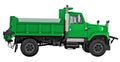 Green Dump Truck