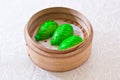 Green Dumpling Royalty Free Stock Photo