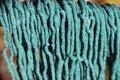 Green dyed rope