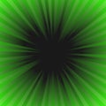 Green dynamic ray burst background - abstract gradient vector design Royalty Free Stock Photo