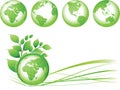 Green Earth Royalty Free Stock Photo