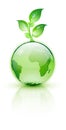 Green earth concept Royalty Free Stock Photo