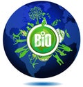 Green Earth Eco Globe Royalty Free Stock Photo