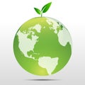 Green earth Royalty Free Stock Photo