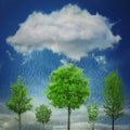 Green Earth Royalty Free Stock Photo