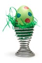 Green Easter Egg Royalty Free Stock Photo