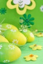 Green easter eggs