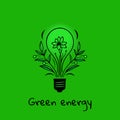 Green eco energy concept design