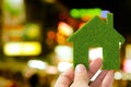 Green eco house concept Royalty Free Stock Photo