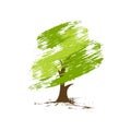 Green eco tree Royalty Free Stock Photo