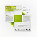 Green eco website Royalty Free Stock Photo