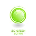 Green ecology button