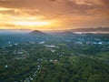 Green ecoloical city Managua Royalty Free Stock Photo