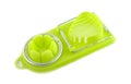 Green egg cutter Royalty Free Stock Photo