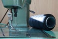 Green electrical sewing machine