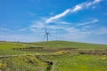 Green electricity production near San Giuseppe Jato, Sicily