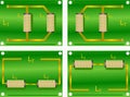 Electronic, electrical circuit, coil, inductance