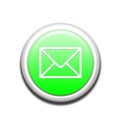Green Email Button Royalty Free Stock Photo