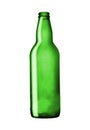 green empty beer bottle Royalty Free Stock Photo