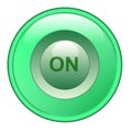 Green enable button