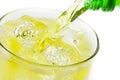 Green Energy Drink Soda Royalty Free Stock Photo