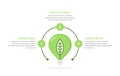 Green Energy Infographics Royalty Free Stock Photo